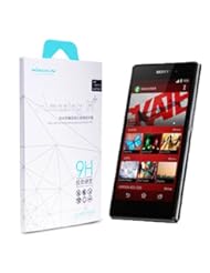 Dreahall? Nillkin 9h Hardness Tempered Glass Front Screen Protectors with Dreahall? NFC Tag for Google Nexus 5 Lg / Samsung Galaxy Note 3 / Sony Xperia Z1 L39h / Htc One Max T6 (sony xperia z1)
