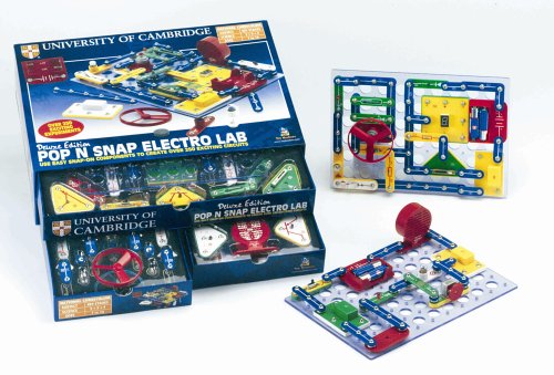 Childrens Toyshop  Toys : University of Cambridge - 'Pop n Snap'  Electro Lab Deluxe Edition