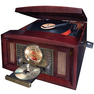 Crosley CR83 Arlington Stack-O-Matic - Cherry