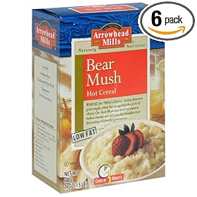 Arrowhead Mills Hot Cereal, Bear Mush, 24-Ounce Boxes (Pack of 6)