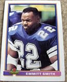 1991 Bowman Emmitt Smith # 117 NFL Football Card