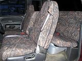 Exact Seat Covers, D1180/D1162 CL-C, 1998-2001 Dodge Ram Quad Cab 1500-3500 Front and Back Seat Set, Waterproof Conceal Camo Endura