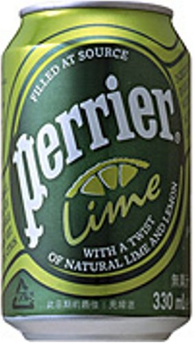 Perrier/ペリエ ライム 330ml×24本 缶 [並行輸入品]