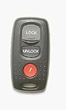 Keyless Entry Remote Fob Clicker for 2000 Mazda MPV With Do-It-Yourself Programming