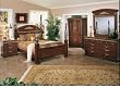 Renaissance Marble Queen Poster 7 Piece Bedroom Set By Sandberg Furniture With Gold Shipping
