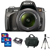 Sony Alpha A230L 10.2 MP Digital SLR Camera with Super SteadyShot INSIDE Image Stabilization and 18-55mm Lens + 16GB Premium Accessory Kit