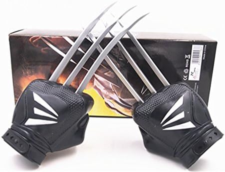 X-MAN Wolverine Logan Cosplay Claw Glove 2 Pieces Set New in Box