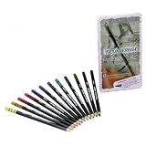 Ticonderoga Core Lock Colored Pencils, 12 Color Set (DIX50401) Category: Colored & Drawing Pencils