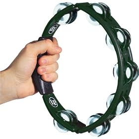 Latin Percussion LP150 Cyclops Hd Tambourine Black