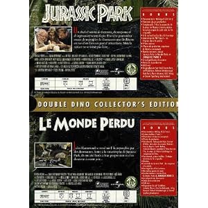 Coffret Silver Jurassic Park 2 DVD : Jurassic Park I / Jurassic Park II, le monde perdu [Coffret Sil
