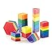 PowerClix Solids Magnetic Building Blocks Set, 94 Piece Magnetic Tiles, STEM Educational Construction Toy