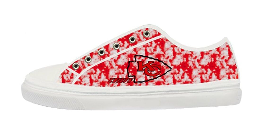 Amazon.com: Kansas City Chiefs Team Logo Lady's Nonslip Canvas ...