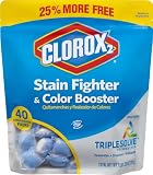 Clorox 2 Stain Fighter and Color Booster Pack, 40 packs (Pack of 6)
