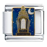The Empire State Building At Night Italian Charms Bracelet Link