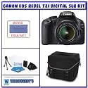 Canon Rebel T2i 18.0 MP Digital SLR w/ Canon 18-55mm IS Lens + Shooter Package K# 1