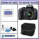 Canon Rebel T2i 18.0 MP Digital SLR w/ Canon 18-55mm IS Lens + Shooter Package K# 1
