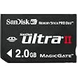 SanDisk 2 GB Ultra II Memory Stick PRO Duo (Retail Package)