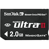 SanDisk 2 GB Ultra II Memory Stick PRO Duo (Retail Package)