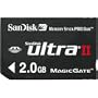 SanDisk 2 GB Ultra II Memory Stick PRO Duo (Retail Package)