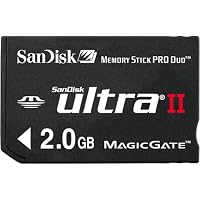 SanDisk 2 GB Ultra II Memory Stick PRO Duo (Retail Package)