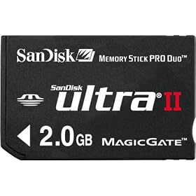 SanDisk 2 GB Ultra II Memory Stick PRO Duo (Retail Package)