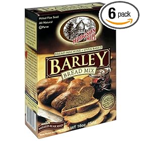 Hodgson Mill Barley Bread Mix, 16-Ounce Units (Pack of 6)
