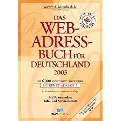 Das Web-Adressbuch für Deutschland 2003 (Broschiert)