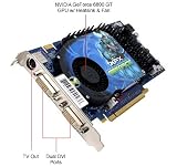 Electronics : XFX Geforce 6800 GT 256MB AGP8X Graphic Card with Dual DVI & TV-Out Retail