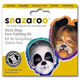 Snazaroo - Face Paints - Dizzy Dog Theme Pack