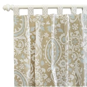 Picket Fence Curtain Panels - Set of 2