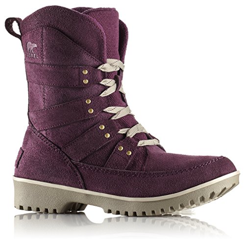 Sorel Women's Meadow Lace Boot, Purple Dahlia, 9 M US