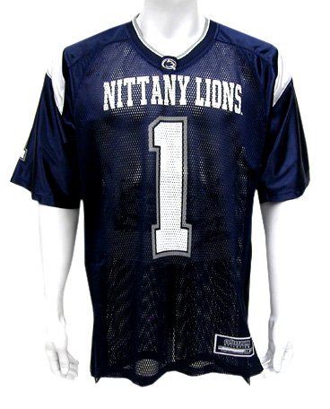 Buy Penn State Nittany Lions Mens Rivalry Printed Football Jersey by Colosseum Athletics