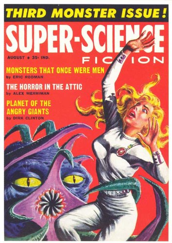 Super Science Fiction Poster Movie Retro Book Cover 11x17