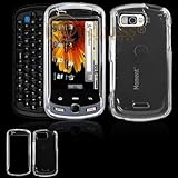 Samsung Moment M900 Trans. Clear Protective Case Faceplate Cover
