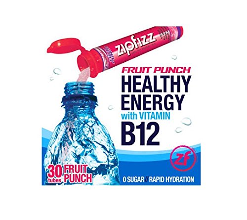 Zipfizz Fruit Punch Healthy Energy Drink Mix