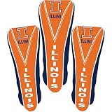 ForeFront Illinois Fightin Illini College 3 Pack Headcovers
