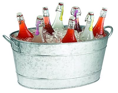 Galvanized Steel Oval Beverage Tub