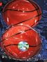 BASKETBALL GAME SPORTS LARGE FAN PARTY BOWL AND TEAM SNACK TRAY