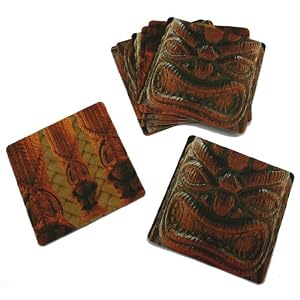 Click to buy 10 Tiki Bar Drink Cocktail Coastersfrom Amazon! Click to buy 10 Tiki Bar Drink Cocktail Coastersfrom Amazon!