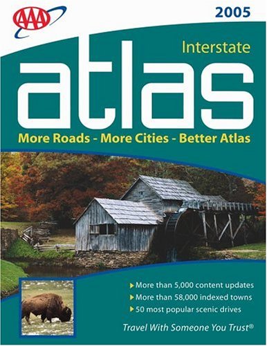 City Travel Guides Discounted  Books : AAA Interstate Road Atlas 2005