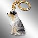 Australian Shepherd Blue, Docked Keychain for Dog Lovers