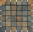 2x2 China Multi Color Tumbled Slate Mosaic Tiles for Backsplash, Shower Walls, Bathroom Floors, Jacuzzi, Swiming Pools