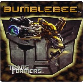 DreamWorks Bumblebee Trans Formers raschel plush twin blanket throw