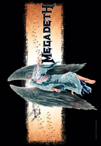 Megadeth Angel Fabric Cloth Textile Poster