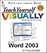 Book Teach Yourself VISUALLY Word 2003