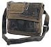 Sports : Canvas Bag, "PT", stonewashed, khaki, mit Tarn-Besatz, 30014