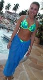 Royal Blue Long Pareo Swimsuit Coverup