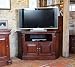 La Roque Corner Television Cabinet Upto 52" Mahogany