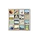 Umbra Gridart 4x4 Picture Frame – DIY Gallery Style Multi Picture Photo Collage Frame, Displays 16 Square 4 by 4 inch Photos, Illustrations, Art, Graphic Text & More, Natural