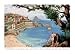 1946 Roman Seaside Villas on the Isle of Capri - H. M. Herget Ancient Rome Print